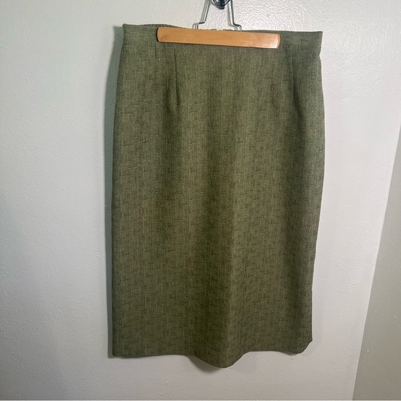 Vintage Sag Harbor Pant & Skirt Set Green 16P - Picture 7 of 16
